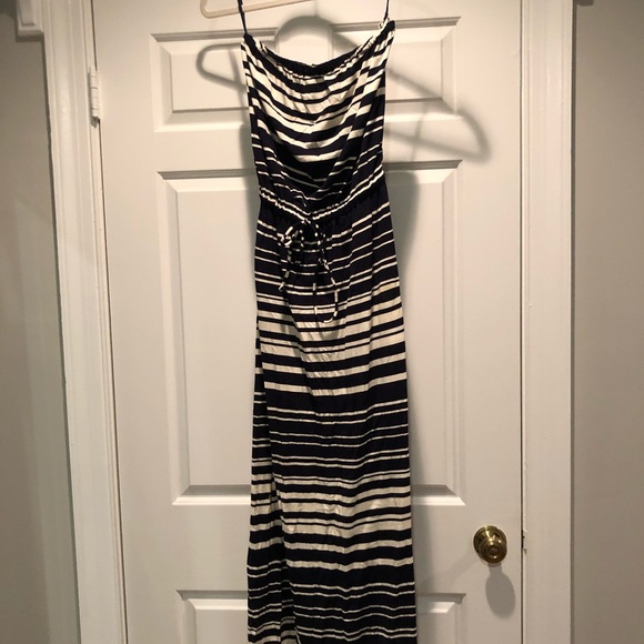 Jcrew stripe maxi dress - Picture 1 of 2